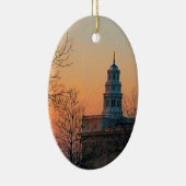 Twilight bij de Nauvoo-tempel Keramisch Ornament (Rechts)