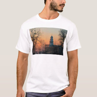 Twilight bij de Nauvoo-tempel T-shirt