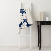 Twilight Bloom II Sherpa Deken- Bloemen Sherpa Deken (In situ)