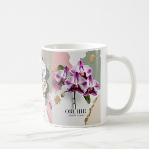 Twilight Bloom Mok – orchidee elegantie