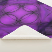 Twilight Bloom Sherpa Deken (3/4)