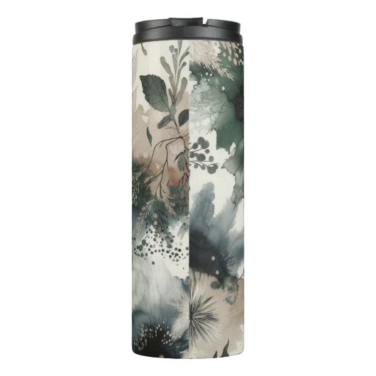 Twilight Bloom Traveler Thermosbeker (Achterkant)