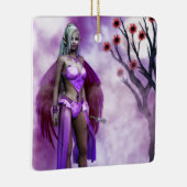 Twilight Blossom Fairy Keramisch Ornament (Rechts)