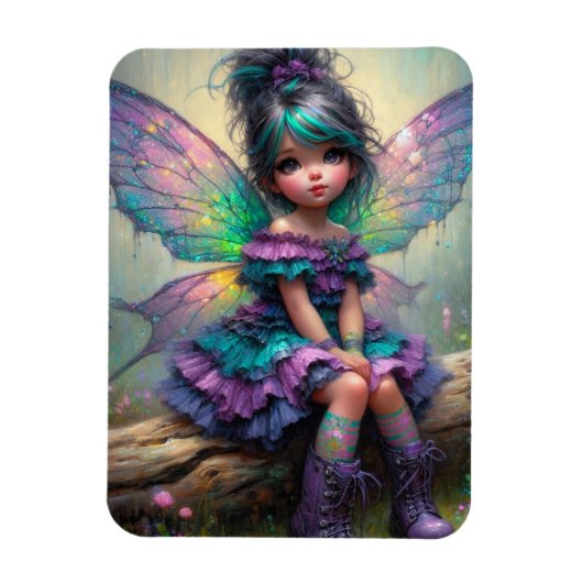 Twilight Blossom Fairy Magneet (Verticaal)