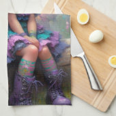 Twilight Blossom Fairy Theedoek (Quarter Fold)