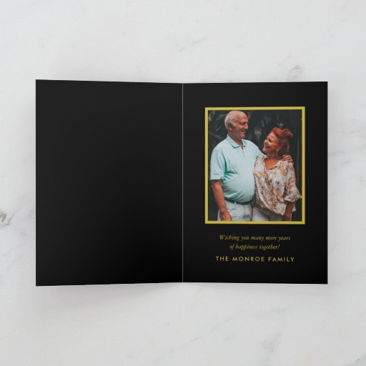 Twilight Bokeh Lights, Jubileum Kaart (Binnen)