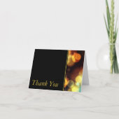 Twilight Bokeh Lights Wedding Bedankkaart (Voorkant)