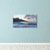 "Twilight Breakers" Canvas Afdruk (Insitu (Houten vloer))