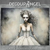 Twilight Bride Viviana - Decoupage - Tissuepapier