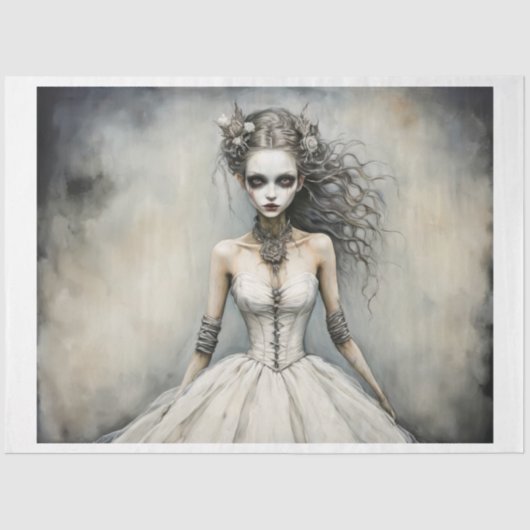 Twilight Bride Viviana - Decoupage - Tissuepapier (Voorkant)