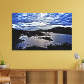 Twilight Canvas Afdruk (Insitu (Woonkamer))