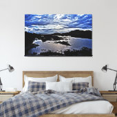 Twilight Canvas Afdruk (Insitu (Slaapkamer))
