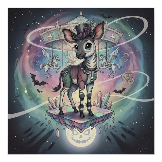 Twilight Carousel Dromen Perfect Poster (Voorkant)