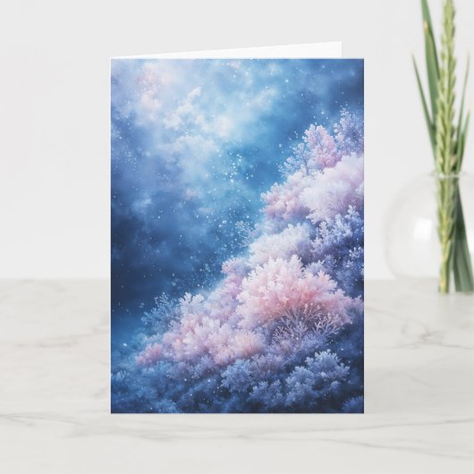 Twilight Coral Garden van de oceaan Kaart (Voorkant)