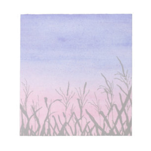 Twilight Corn Field Notitieblok