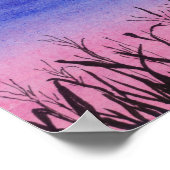 Twilight Corn Field Poster (Hoek)