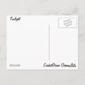 Twilight - CricketDiane Ocean Art Briefkaart (Achterkant)