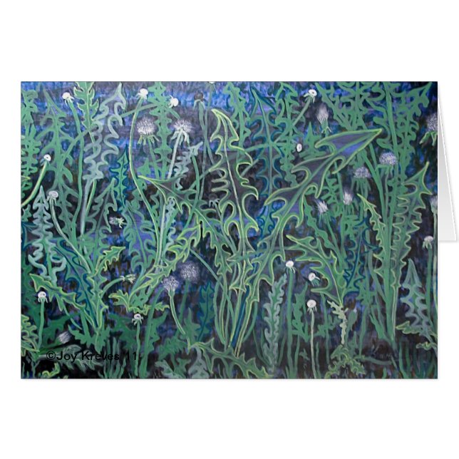 Twilight Dandelions (Voorkant Horizontaal)