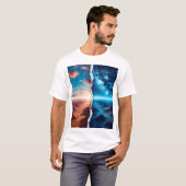 "Twilight Divided: een outback dualiteit" T-shirt (Voorkant volledig)