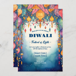 Twilight Diwali Elegance Kaart