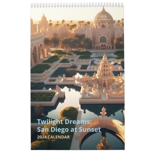 Twilight Dreams: San Diego op Sunset Kalender (Hoes)