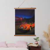 Twilight Drive – Classic MG in Glenwood Springs Hangend Wandkleed (Slaapkamer)