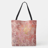 Twilight en Floral Canvas tas (Achterkant)