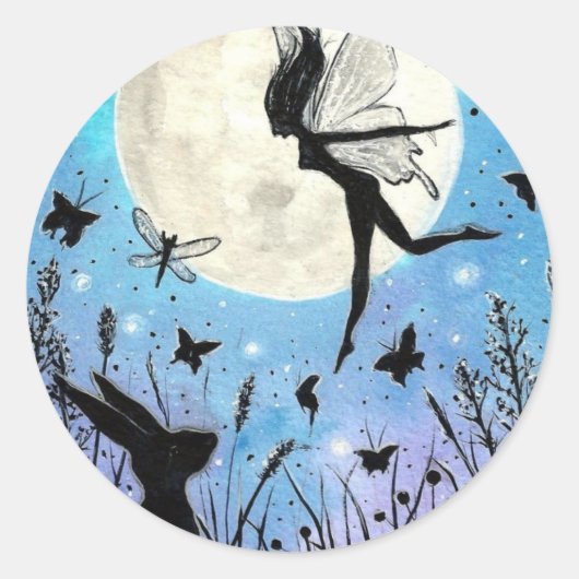 Twilight Faeries en haas Stickers (Voorkant)