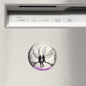 Twilight Fairy Art Magneten Fairy Silhouet (Insitu (Vaatwasser))