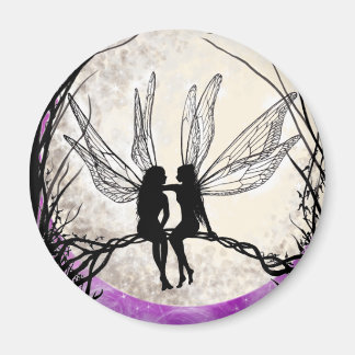 Twilight Fairy Art Magneten Fairy Silhouet