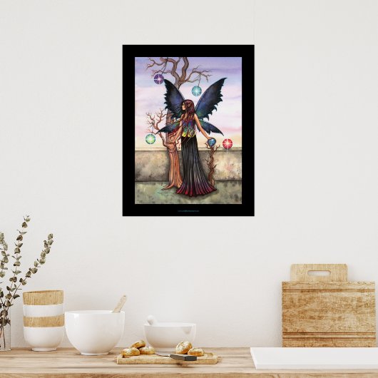 Twilight Fairy, Faerie Art Poster Print (Keuken)