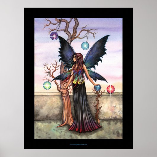 Twilight Fairy, Faerie Kunst Poster Print (Voorkant)