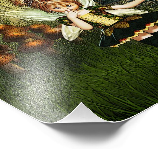 Twilight Fairy Haven Foto Afdruk (Hoek)