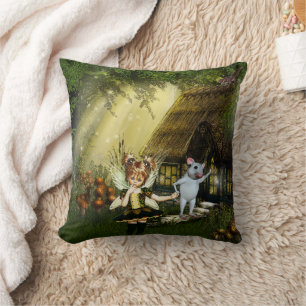 Twilight Fairy Haven Kussen