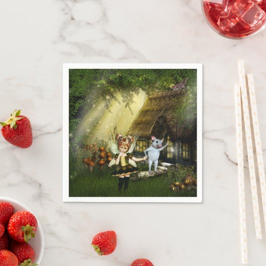 Twilight Fairy Haven Servetten (Insitu)