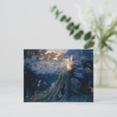 Twilight Fantasies by Edward Robert Hughes Briefkaart (Staand voorkant)