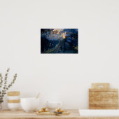 Twilight Fantasies van Edward Robert Hughes Poster (Keuken)