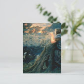 “Twilight Fantasy” door Edward Robert Hughes Briefkaart (Staand voorkant)