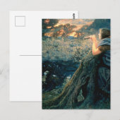“Twilight Fantasy” door Edward Robert Hughes Briefkaart (Voorkant / Achterkant)