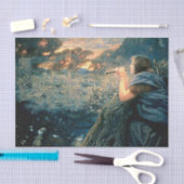 "Twilight Fantasy" door Edward Robert Hughes Tissuepapier (Craft)