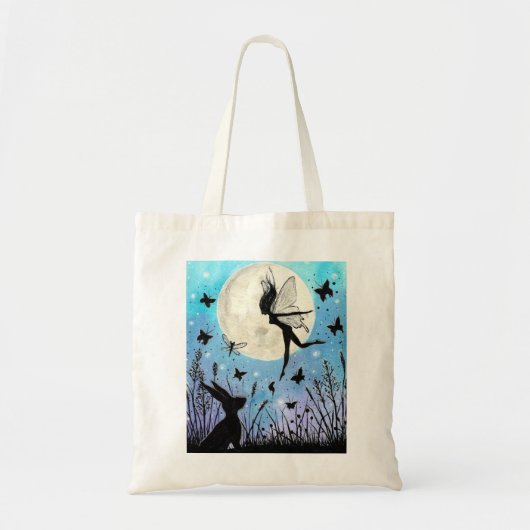 Twilight-feeries en hare-canvas tas (Voorkant)