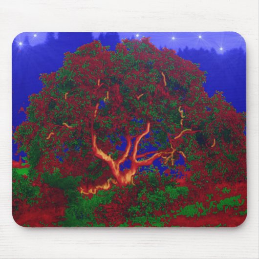 Twilight Fire Mousepad Muismat (Voorkant)