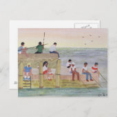 Twilight Fishing 1988 Briefkaart (Voorkant / Achterkant)