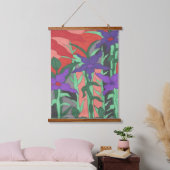 Twilight Floral Garden Hangend Wandkleed (Slaapkamer)