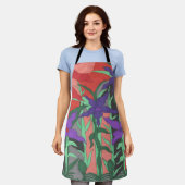 Twilight Floral Garden Schort (Gedragen)