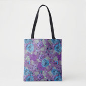Twilight Flower Garden Tote Bag (Voorkant)