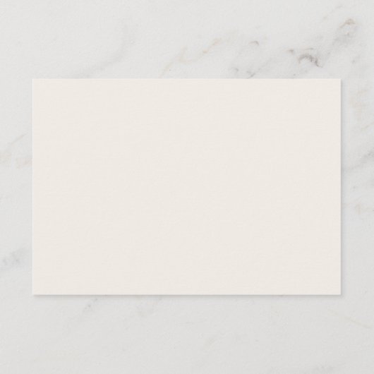 Twilight Forest bruiloft bij Lake Twilight Informatiekaartje (Achterkant)