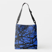 Twilight Forest Cross-Body Canvas tas (Achterkant)
