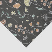 Twilight Forest Foliage  Botanisch Tissuepapier (Detail)