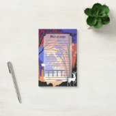 Twilight Forest Kerstmis Kerstman Slede Post-it® Notes (Kantoor)
